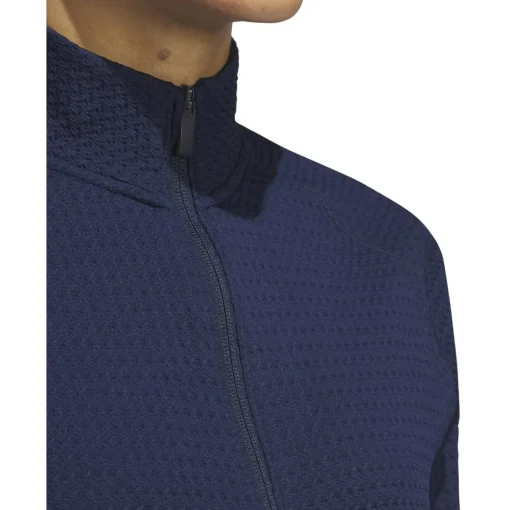 Adidas Ultimate365 Textured Outerwear Jacket Golf Apparel