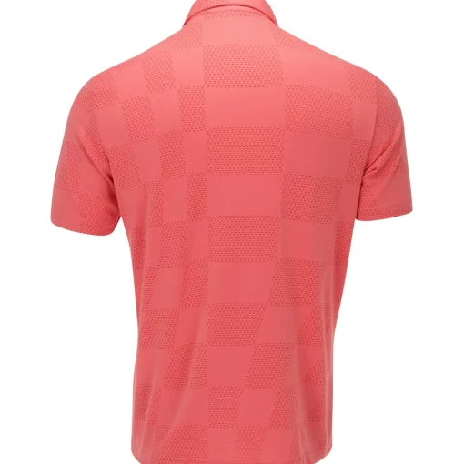 Adidas Ultimate365 Textured Shirt Polo Short Sleeve Golf Apparel