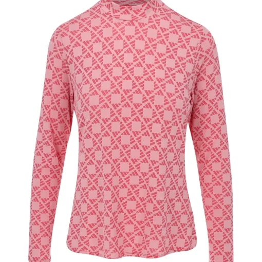 Adidas Ultimate365 Tour HEAT.RDY Mock Neck Shirt Polo Long Sleeve Golf Apparel