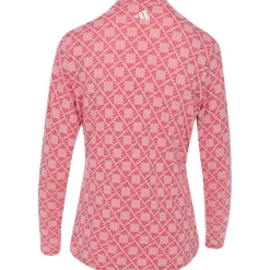 Adidas Ultimate365 Tour HEAT.RDY Mock Neck Shirt Polo Long Sleeve Golf Apparel