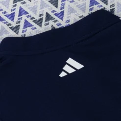 Adidas Youth Girls Heat RDY Printed Sleeveless Shirt Polo Short Sleeve Golf Apparel