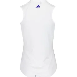 Adidas Youth Girls Heat RDY Printed Sleeveless Shirt Polo Short Sleeve Golf Apparel