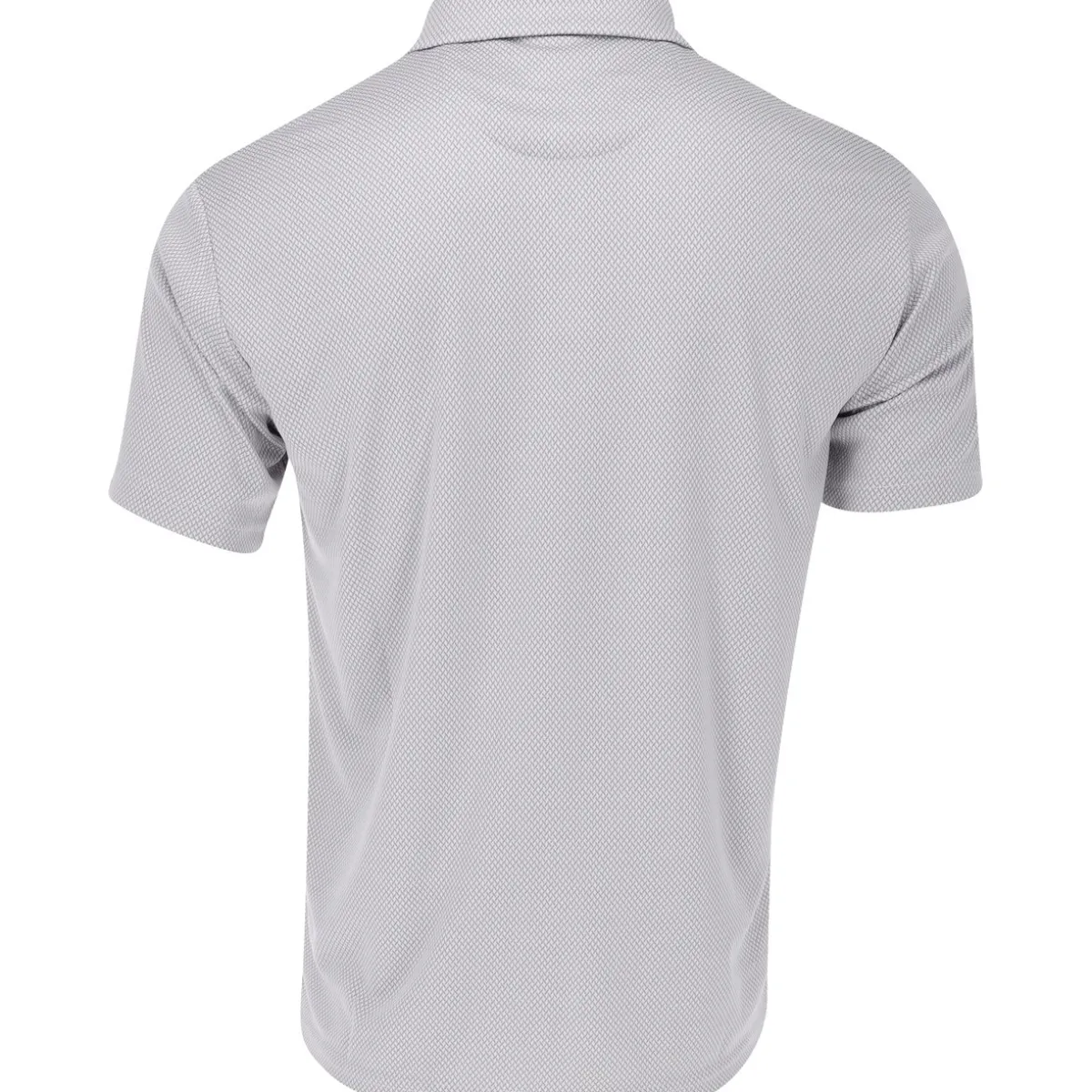 Ben Hogan 2 Color Jacquard Shirt Polo Short Sleeve Golf Apparel