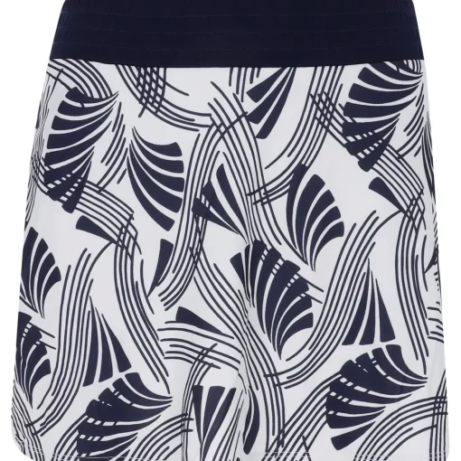Ben Hogan 16 Inch Leaf Flounce With Side Slits Skort Regular Golf Apparel