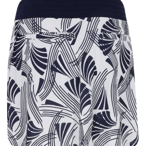 Ben Hogan 16 Inch Leaf Flounce With Side Slits Skort Regular Golf Apparel