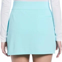 Ben Hogan 16 Inch Tummy Control Solid Ventilated Skort Regular Golf Apparel