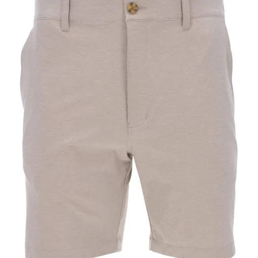 Ben Hogan 8" Performance Heather Shorts Flat Front Golf Apparel