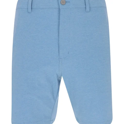 Ben Hogan 8" Performance Heather Shorts Flat Front Golf Apparel