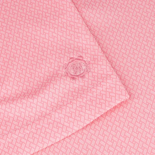 Ben Hogan 2 Tone Micro Geo Jacquard Shirt Polo Short Sleeve Golf Apparel