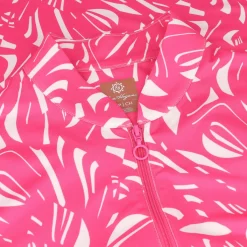 Ben Hogan Abstract Printed Sun Protection Shirt Polo Long Sleeve Golf Apparel