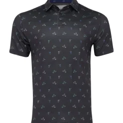 Ben Hogan All Over Cocktail Shirt Polo Short Sleeve Golf Apparel