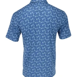 Ben Hogan All Over Conversational Shirt Polo Short Sleeve Golf Apparel