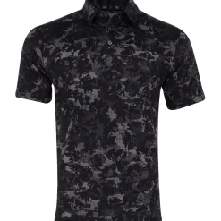 Ben Hogan All Over Floral Camo Shirt Polo Short Sleeve Golf Apparel