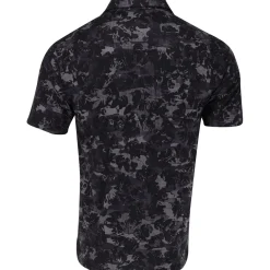 Ben Hogan All Over Floral Camo Shirt Polo Short Sleeve Golf Apparel