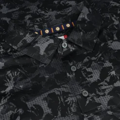 Ben Hogan All Over Floral Camo Shirt Polo Short Sleeve Golf Apparel