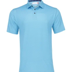 Ben Hogan All Over Geo Shirt Polo Short Sleeve Golf Apparel