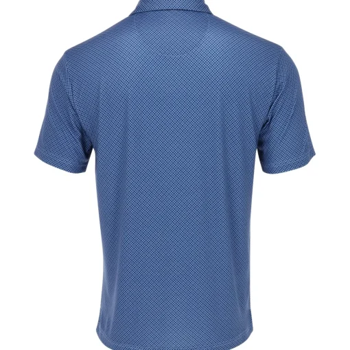 Ben Hogan All Over Geo Shirt Polo Short Sleeve Golf Apparel