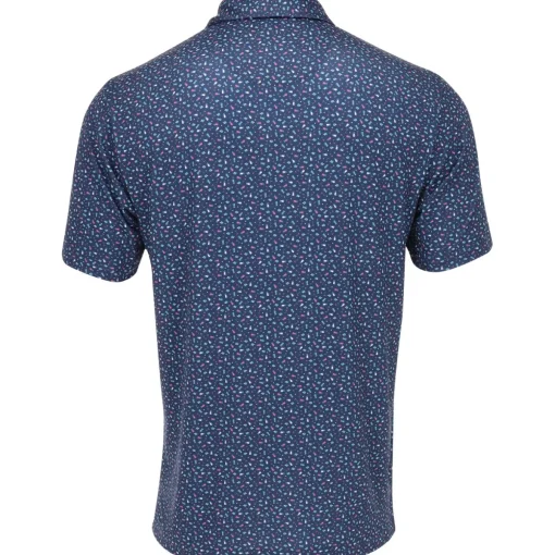 Ben Hogan All Over Golf Conversational Shirt Polo Short Sleeve Golf Apparel