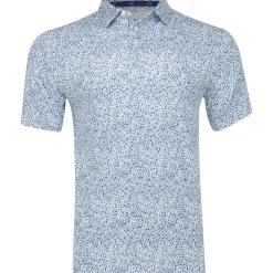 Ben Hogan All Over Mosaic Shirt Polo Short Sleeve Golf Apparel