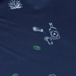 Ben Hogan All Over Tequila Conversational Shirt Polo Short Sleeve Golf Apparel