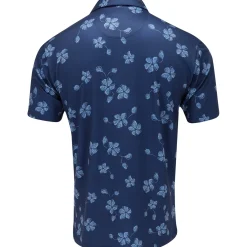 Ben Hogan AllOver Floral Shirt Polo Short Sleeve Golf Apparel