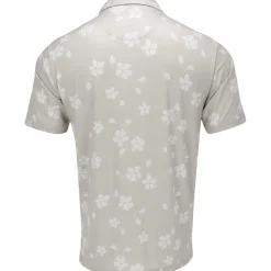 Ben Hogan AllOver Floral Shirt Polo Short Sleeve Golf Apparel