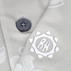 Ben Hogan AllOver Floral Shirt Polo Short Sleeve Golf Apparel