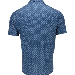 Ben Hogan AllOver Geo Shirt Polo Short Sleeve Golf Apparel