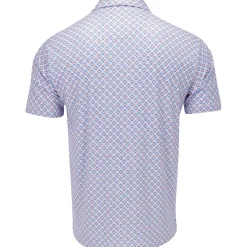 Ben Hogan AllOver Geo Shirt Polo Short Sleeve Golf Apparel