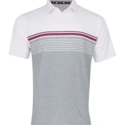 Ben Hogan Chest Print Shirt Polo Short Sleeve Golf Apparel