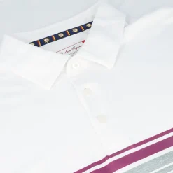 Ben Hogan Chest Print Shirt Polo Short Sleeve Golf Apparel