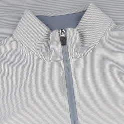 Ben Hogan Feeder Stripe 1/4 Zip Outerwear Pullover Golf Apparel