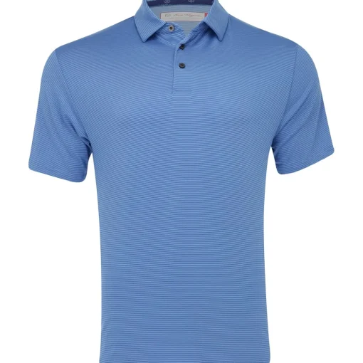 Ben Hogan Fineline Shirt Polo Short Sleeve Golf Apparel