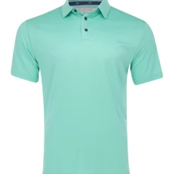 Ben Hogan Jacquard Shirt Polo Short Sleeve Golf Apparel