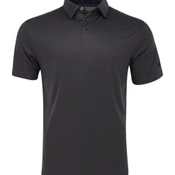 Ben Hogan Jacquard Shirt Polo Short Sleeve Golf Apparel