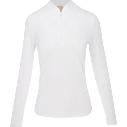 Ben Hogan L/S 1/4 Zip Sun Shirt T-Shirt Golf Apparel