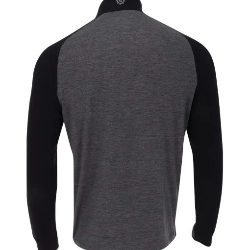 Ben Hogan Lux Touch 1/4 Zip Blocked Top Outerwear Pullover Golf Apparel