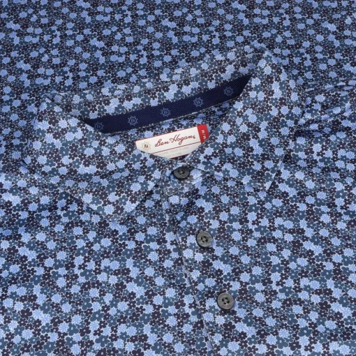 Ben Hogan Mini Floral Shirt Polo Short Sleeve Golf Apparel