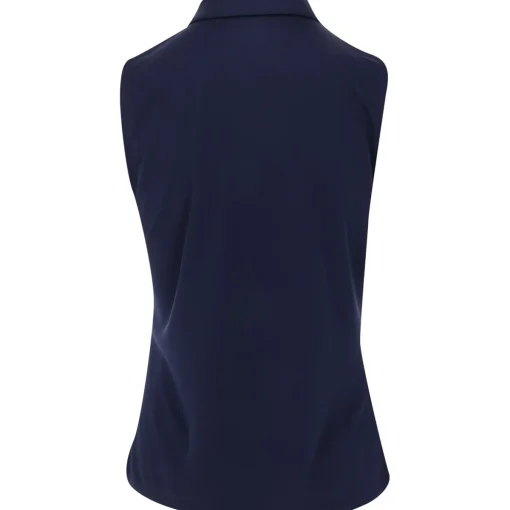 Ben Hogan SL Ventilation Solid Zip Shirt Polo Short Sleeve Golf Apparel