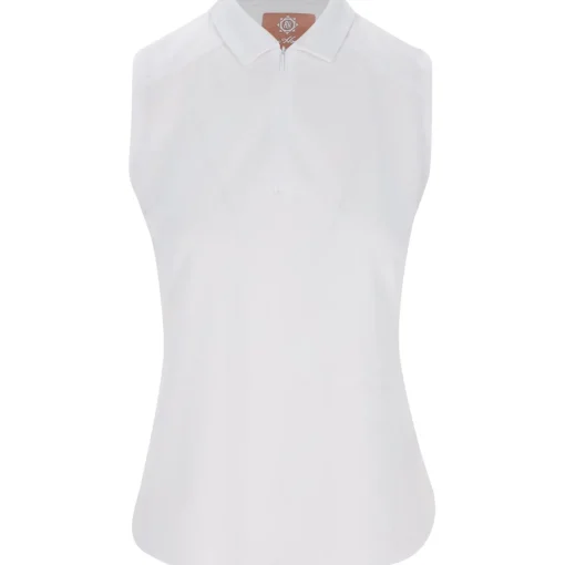 Ben Hogan SL Ventilation Solid Zip Shirt Polo Short Sleeve Golf Apparel