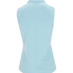 Ben Hogan SL Ventilation Solid Zip Shirt Polo Short Sleeve Golf Apparel