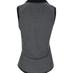 Ben Hogan Sleeveless Lattice Geo Shirt Polo Short Sleeve Golf Apparel
