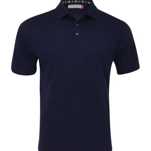 Ben Hogan Solid Ottoman Textured Shirt Polo Short Sleeve Golf Apparel