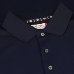 Ben Hogan Solid Ottoman Textured Shirt Polo Short Sleeve Golf Apparel