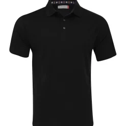 Ben Hogan Solid Ottoman Textured Shirt Polo Short Sleeve Golf Apparel