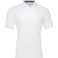 Ben Hogan Solid Ottoman Textured Shirt Polo Short Sleeve Golf Apparel