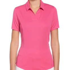Ben Hogan Ventilation Solid Shirt Polo Short Sleeve Golf Apparel