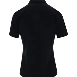 Ben Hogan Ventilation Solid Zip Shirt Polo Short Sleeve Golf Apparel