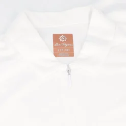 Ben Hogan Ventilation Solid Zip Shirt Polo Short Sleeve Golf Apparel