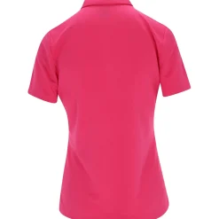 Ben Hogan Ventilation Solid Zip Shirt Polo Short Sleeve Golf Apparel